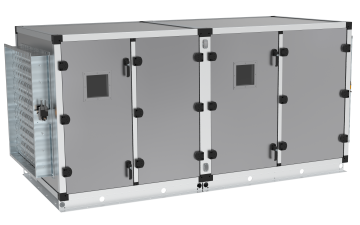 Speciaal ontwikkelde hoog rendement filterkast • Airview Luchtbehandeling